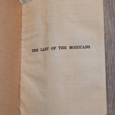 1899 'Cooper's The Last of the Mohicans