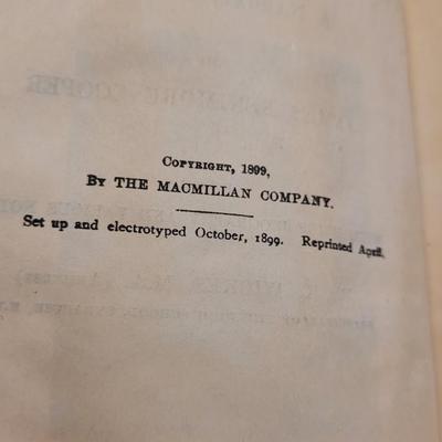 1899 'Cooper's The Last of the Mohicans
