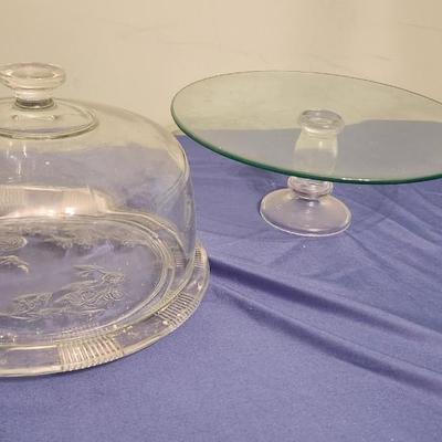 Set of Cake Plates