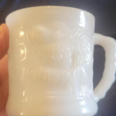 Grog Milk glass mug