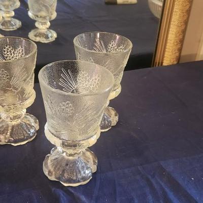 glass goblets - 3