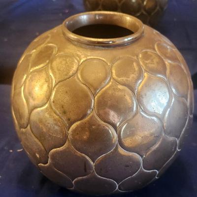 Brass vase