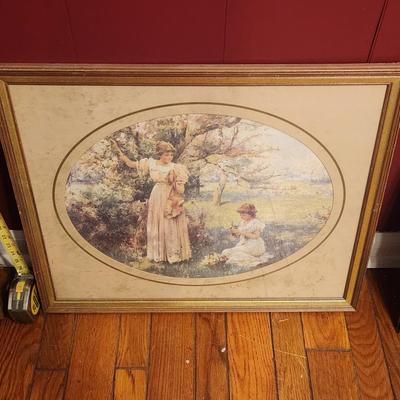 Iadies in park picture (mold)
