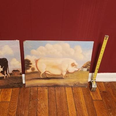 Cow and pig picture