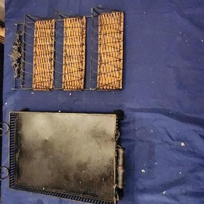 Tray and wall file