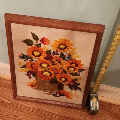 Flowers cross-stitch