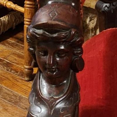Antique King and Queen chairs
