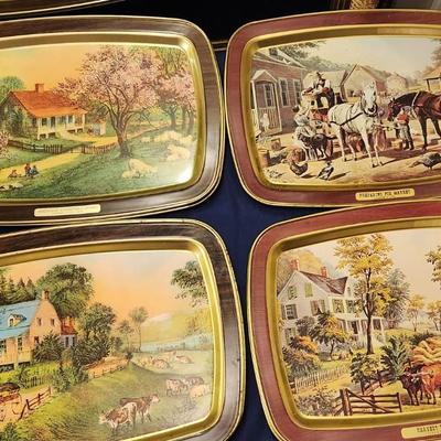 Metal trays - 10