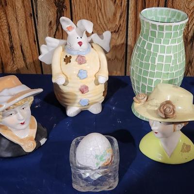Easter glass items - 6