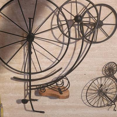 Large and small set metal bikes - 2
