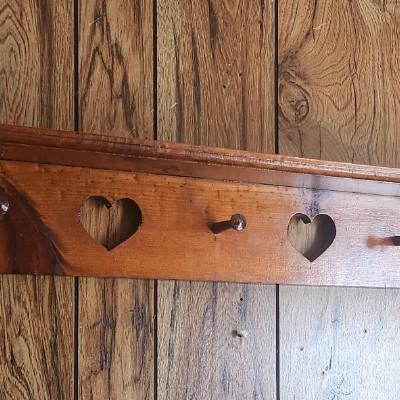 Wood coat Rack