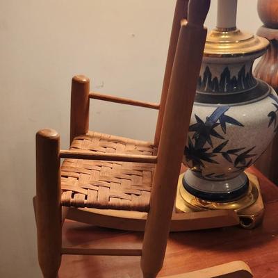 Small doll rocking chair