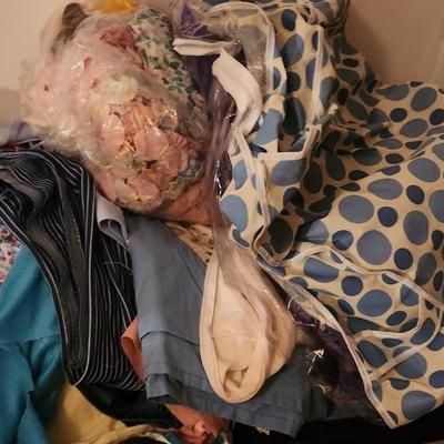 Assorted fabric pieces