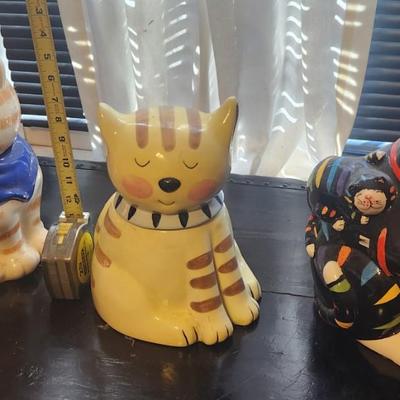 Cat cookie jars - 4