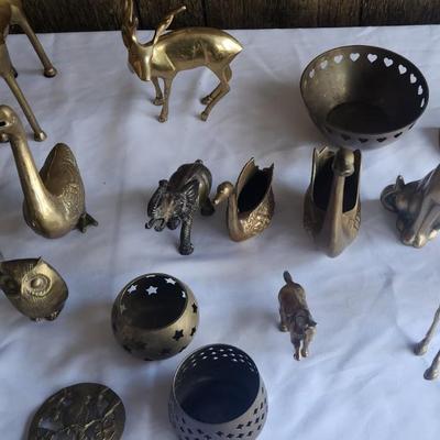 Misc. brass/metal lot