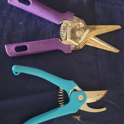 Set of flower cutters