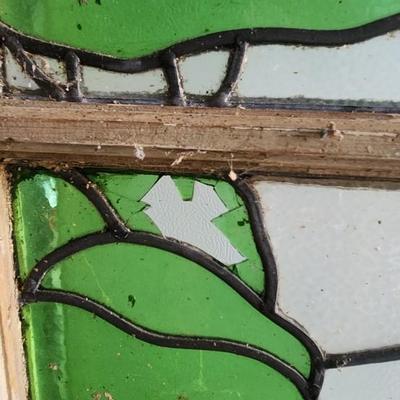 Vintage Stain glass door
