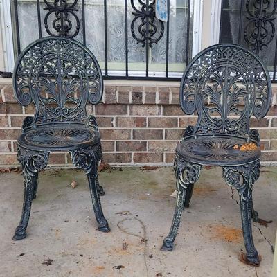 Iron chairs - 2