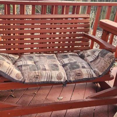 Outdoor glider chair 1