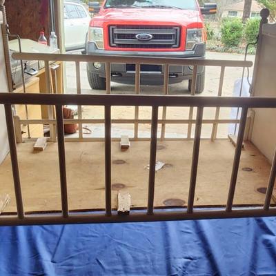 Antique baby doll crib