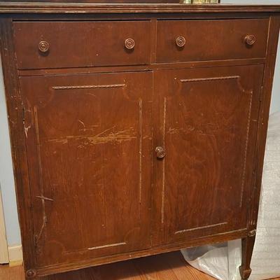 Wooden dresser