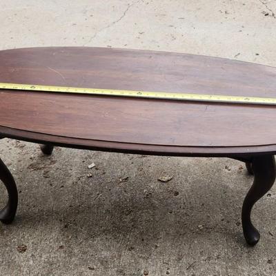 Mahogany coffee table - some damage