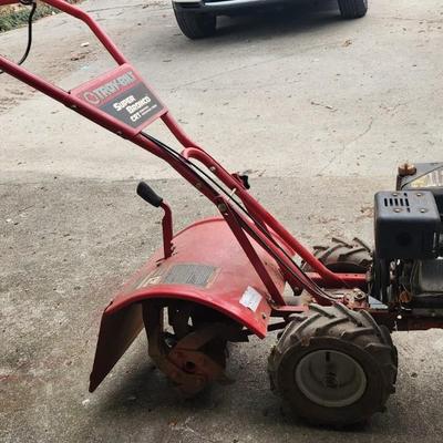 Recently serviced tiller
