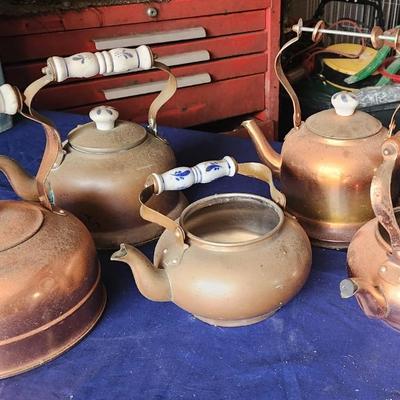 Brass teapot - 5
