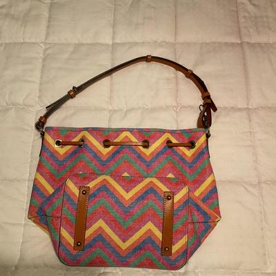 Dooney and Bourke multi color handbag