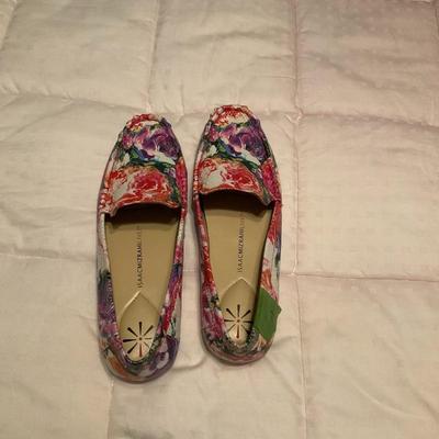 Isaac Mizrah live floral shoes size 7 1/2