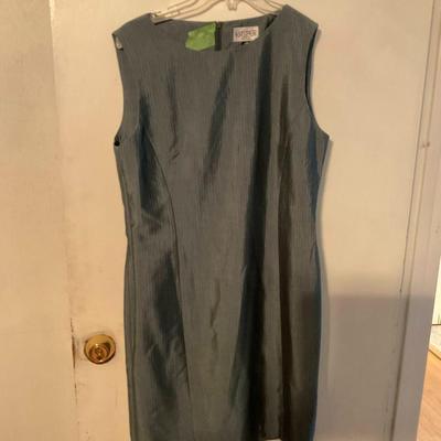 grey dress suit w/jacket size 12