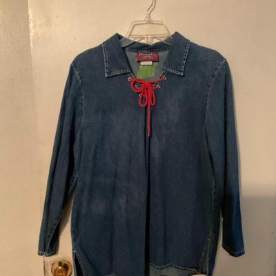 denim top medium