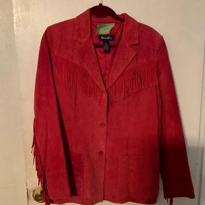 red sued jacket lg