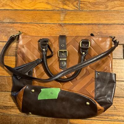Tignanello brown purse