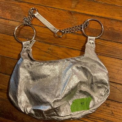 silver purse