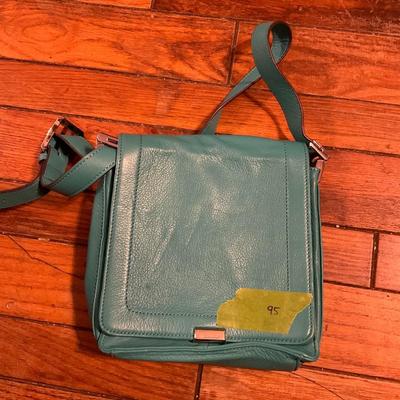 B. Makowsky teal purse