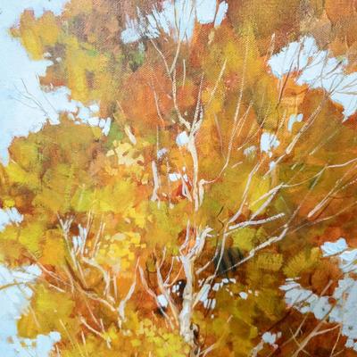 Mid-Twentieth Century Oil on Canvas