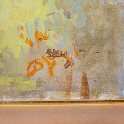 Mid-Twentieth Century Oil on Canvas