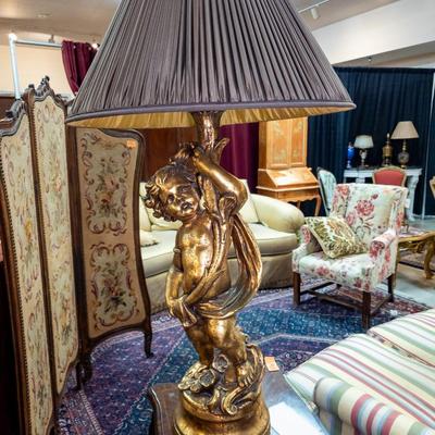 Borghese Cherub Lamp