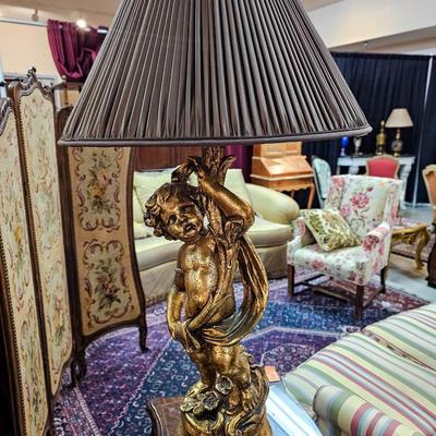 Borghese Cherub Lamp