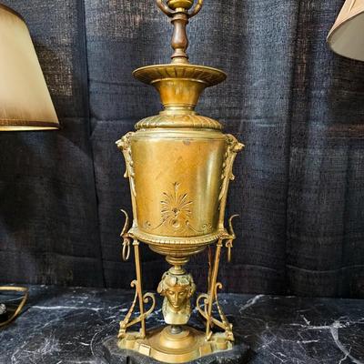 Bronze Aesthtetic Movement Lamp