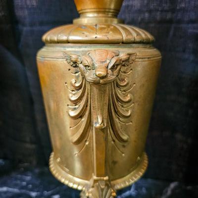 Bronze Aesthtetic Movement Lamp