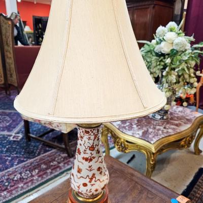 Antique Chinese Export Lamp