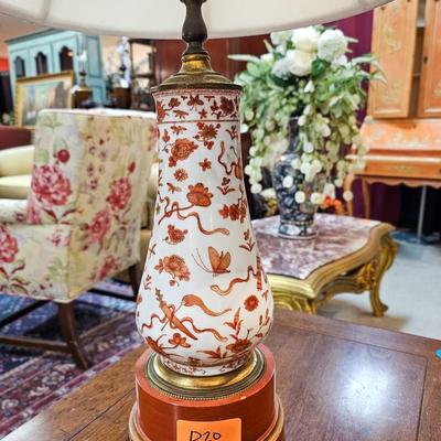 Antique Chinese Export Lamp
