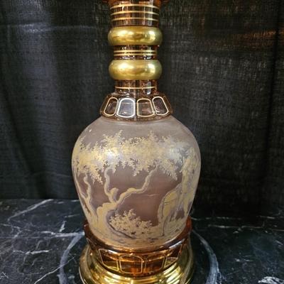 Moser Decanter as Lamp