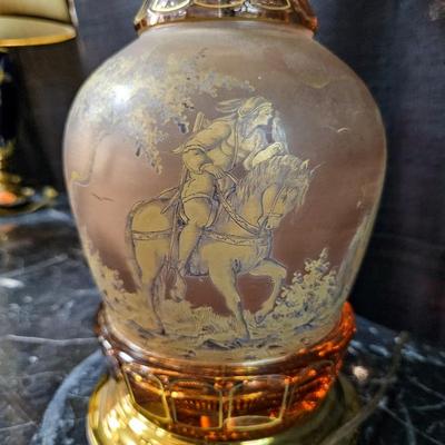 Moser Decanter as Lamp