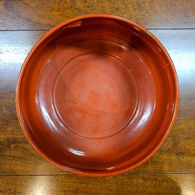 Heavy Gilt Lacquer Bowl