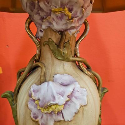 Pair Antique Amphora Lamps