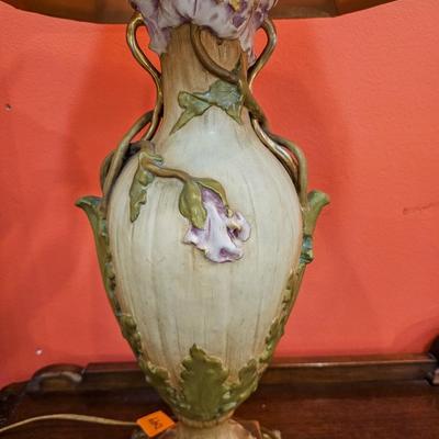Pair Antique Amphora Lamps