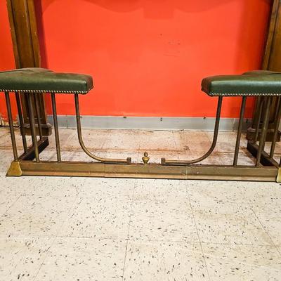 Antique English Fireplace Fender